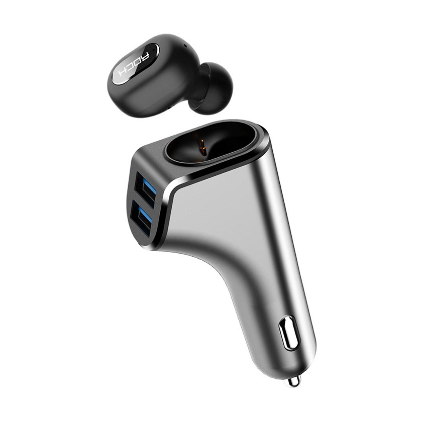 ROCK B400 Car Charger,Bluetooth Earphone